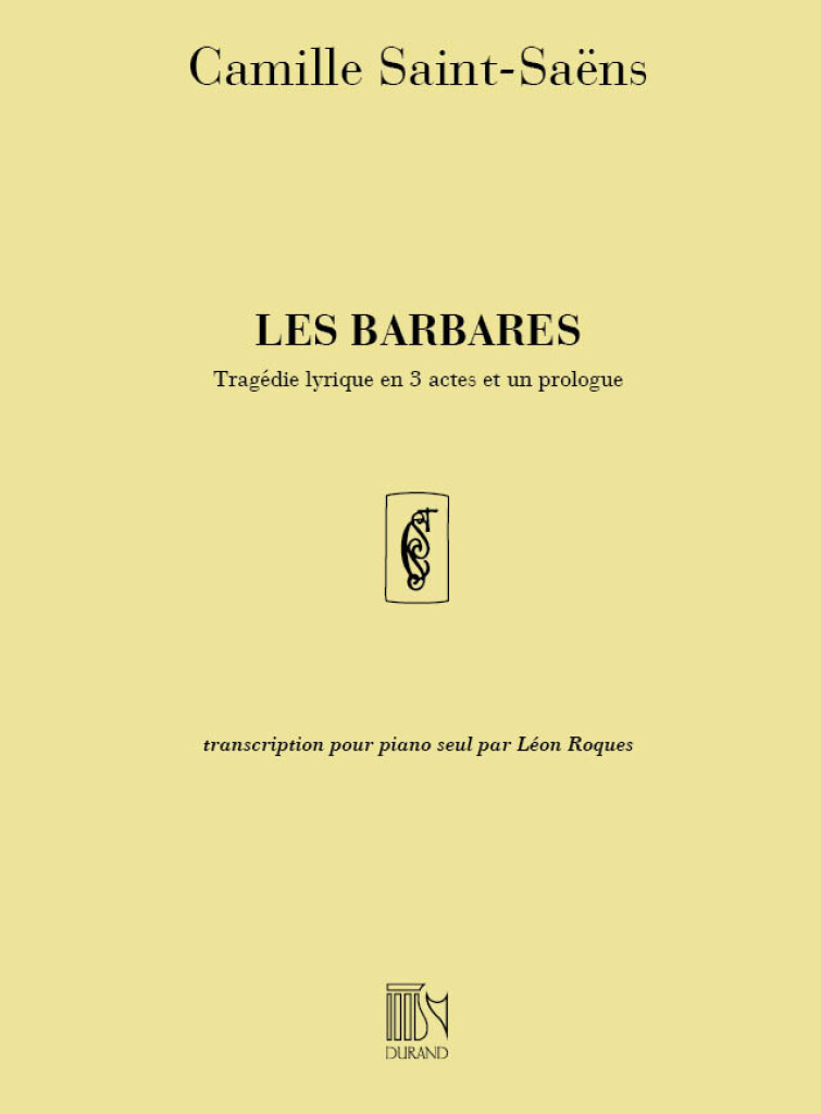Les Barbares Piano